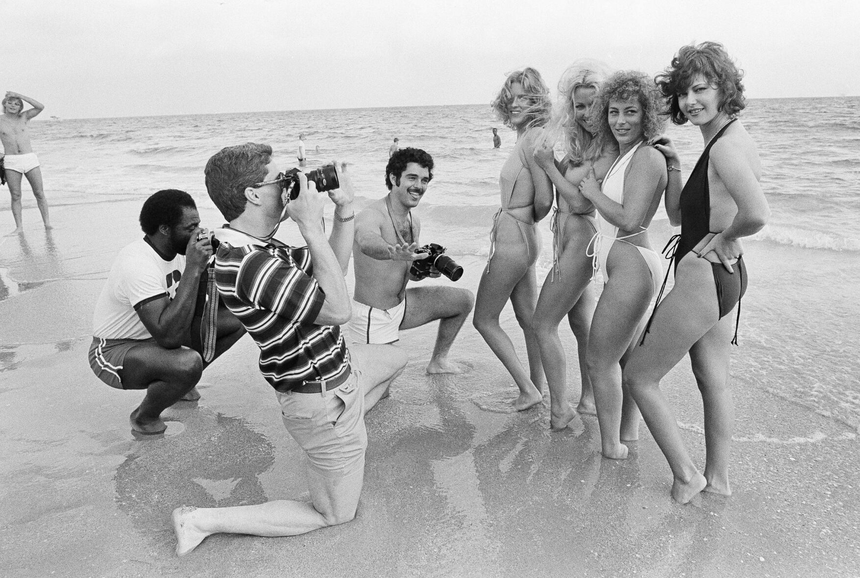 Dallas Cowboys with Models 1979